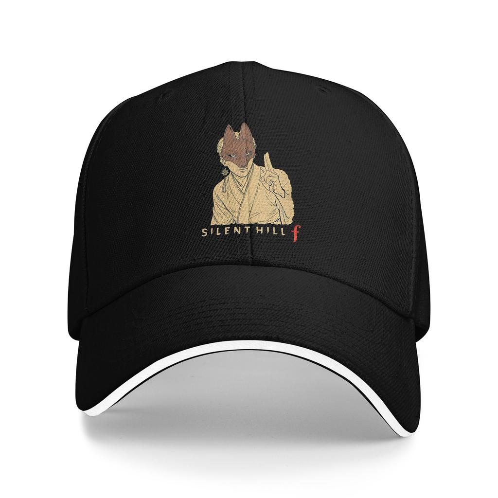 Silent Hill F Horror Game Baseball Cap Fashion  Sandwich Cap Unisex Style Adjustable Caps Hat Activities