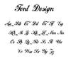 Atoztide Personalized Custom Jewelry Set Name Necklace Bracelet Stud Earring Stainless Steel For Women Link Chain Birthday Gift