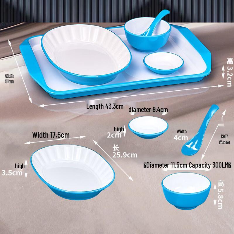 Ru Han Commercial Melamine Tableware Set