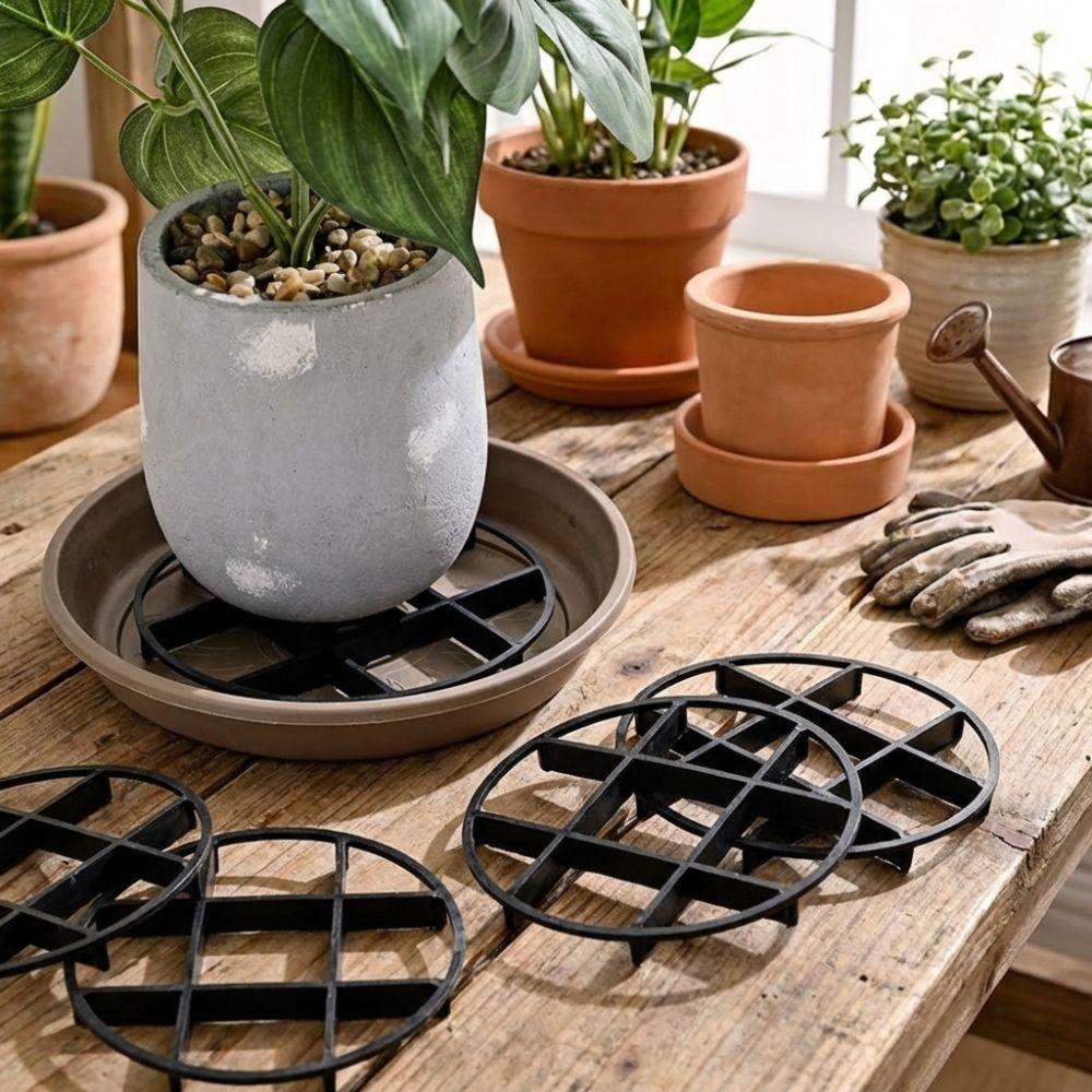 20PCS Anti Rot Root Flower Pot Tray Breathable Base Root Prevention Pad Indoor Outdoor