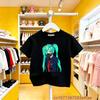 Hatsune Miku Anime Future Peripheral Collaboration Pure Cotton COS Anime Cartoon Printed Boys and Girls New Casual Tshirt