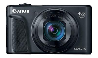 Câmera Digital Compacta Canon PowerShot SX740 HS 40x Óptica 4K PSSX740HSBK, Preta, Zoom, Vídeo, Suporte Wi-Fi,