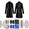 Herren Vintage Steampunk Gehrock mit Seitentaschen