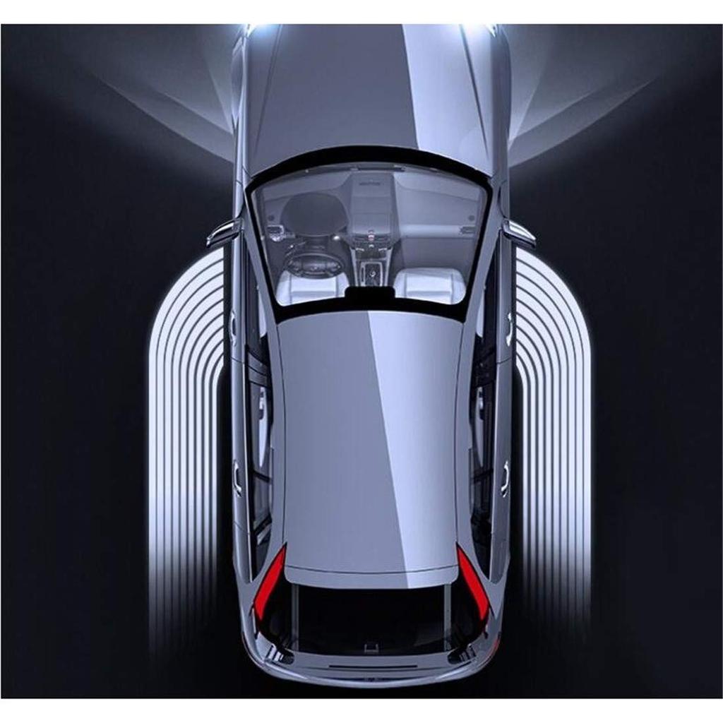Car Courtesy Angel Wings LED Welcome Carpet Under Illumination LED DC12V Set of 2 Lamp, Light, Lamp, Dress-up Part, Universal, Compatible, (Blue)