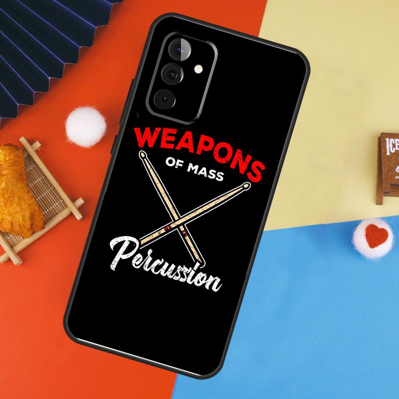 Drum Drummer Music DJ Case For Samsung Galaxy A54 A34 A14 A55 A35 A33 A53 A13 A23 A17 A06 A16 A56 A36 A52 A32 A15