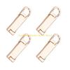 92MF 4Pcs Zippers Puller Replacements Detachable Zippers Puller Sliders for Clothing