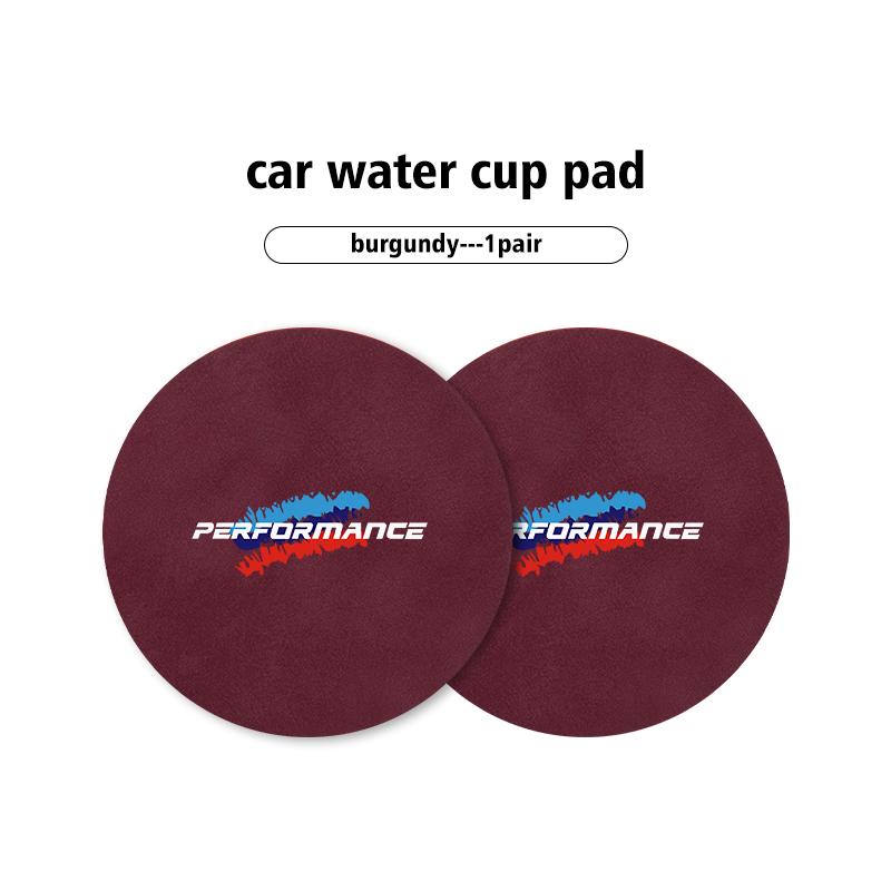 

Car Interior Coasters Water Cup Slot Non-Slip Mat Shockproof Pad For BMW 1 2 3 5 7 Series X1 X2 X3 X4 X5 X6 G20 G30 G11 G12