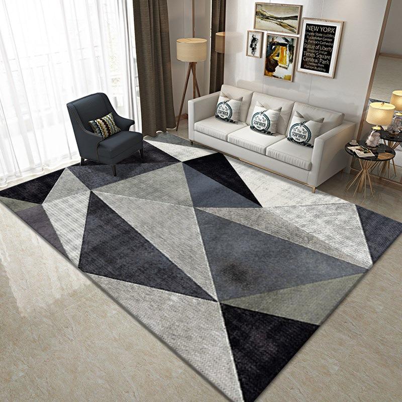 Geometry Nordic Print Large Area Carpet for Home Living Room Bedroom Sofa Doormat Decor Rug Non-slip Floor Mat  Modern Fashion