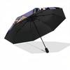 1pc Wednesday Addams Automatic Folding Umbrella, Durable Plastic & Iron, Lightweight for Outdoor Daily Use  019