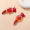 Bird Shape Lampwork Glass Pendant Handmade Bird Flower Pendant  Fit Necklace Jewelry Gifts