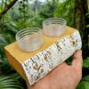 Gecko Feeding Ledge Resin Removable Feeder Reptile Water Bowls Feeder Ledge For Pets Crabs Turtle Spider Bearded Dragon Frogs