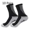 10 Pairs of Men's Spring and Autumn Football and Basketball Sports Towel Bottom Sweat Absorption Shock Non Slip Pressure Tube Socks