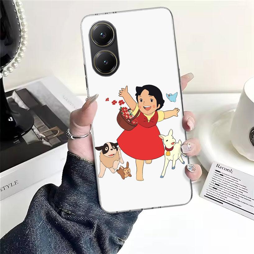 Heidi Cute Cartoon Soft Phone Case For Xiaomi Redmi 15C 15 13C 13 Poco X5 X6 X7 F7 Ultra M7 12C 12 10 10C 9C 9A 9T 9 Fundas Poco