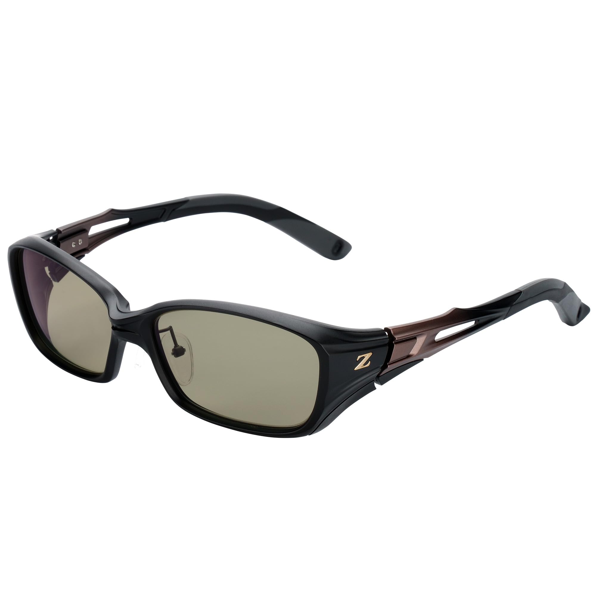

Zeque Polarized Sunglasses Devon Black Bronze Gradient TRUEVIEW SPORTS F-2070 &