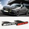 Emblemat Logo Naklejka Odznaka na Grill Przedni Maski Samochodu dla Mercedes Benz AMG GLA GLC GLE GLS GT A C E G Klasa W177 W210 W211 E53 G63 GT