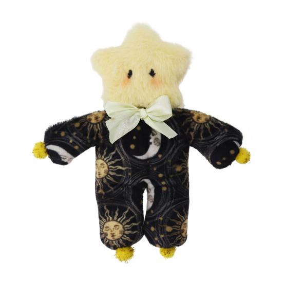 

Star Plush Toy for Kids Soft Stuffed Animal Doll with Star Moon Print Cute Hugging Pillow Birthday Gift for Girls S