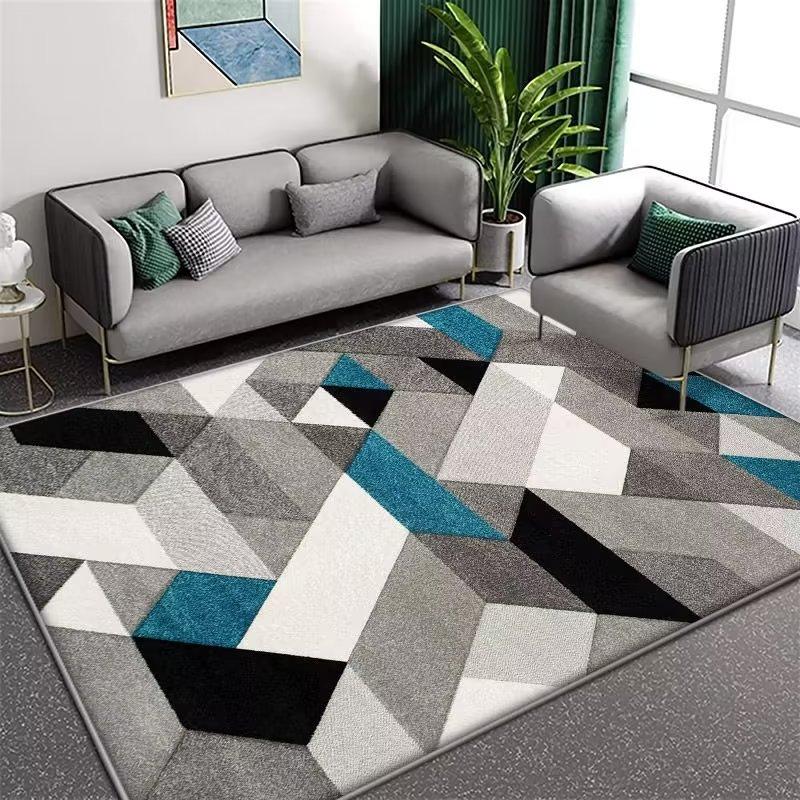 Plant Flower Carpet Living Room Coffee Table Mat Household Bedroom Bedside Carpet Bathroom Soft Foot Pad