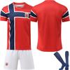 Fußballtrikot Norwegen Weltmeisterschaft 2026 für Kinder und Erwachsene