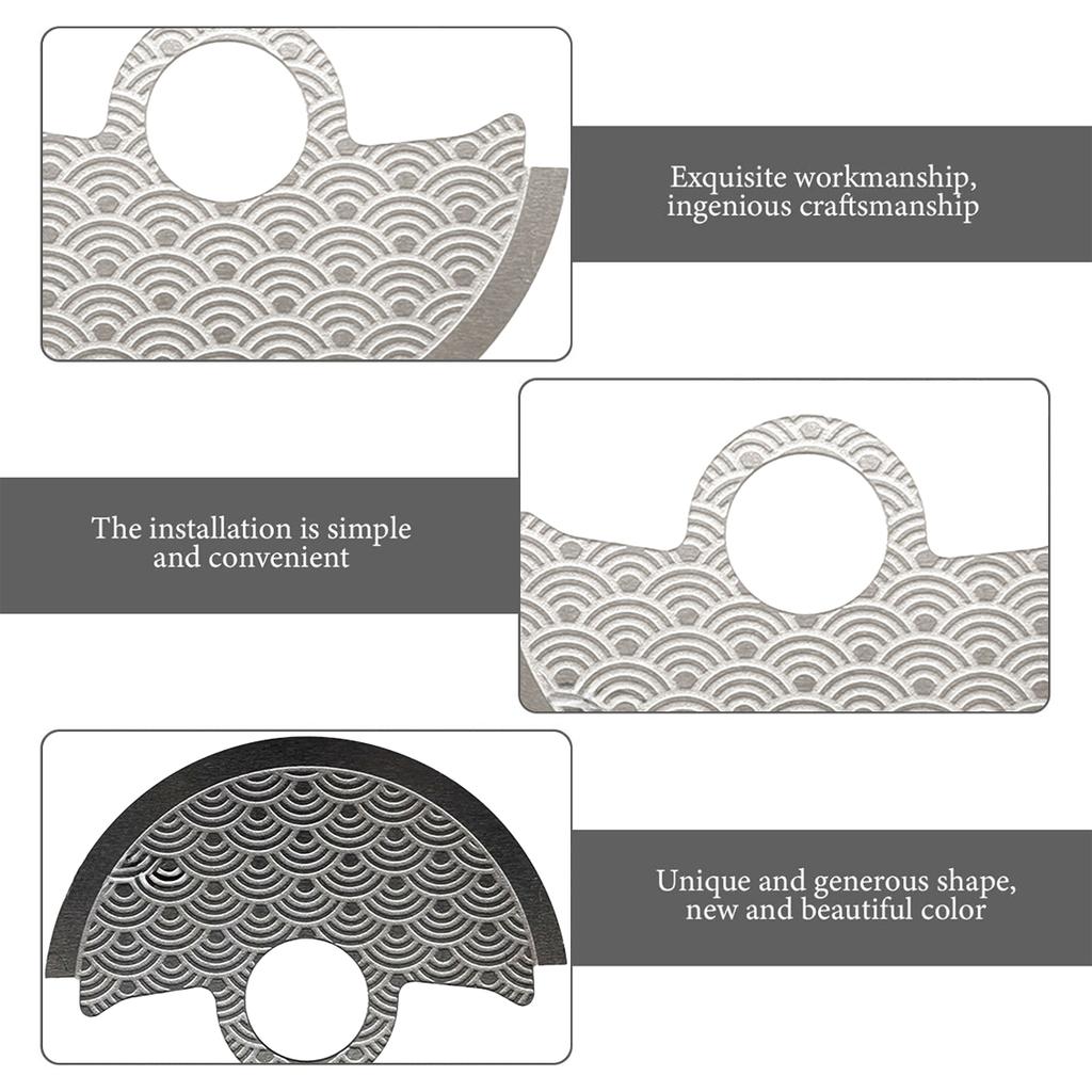 Wave Pattern NH35 Automatic Hammer Rotor Metal Patch Fits Seiko 4R35 4R36 NH35 NH36 Movement SKX007 Watch Movt Retrofit Parts