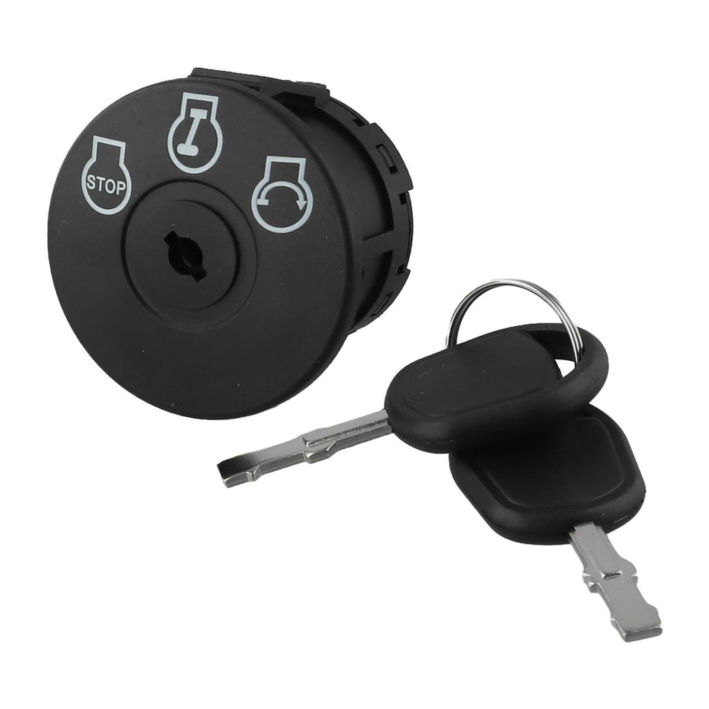 Three Position Ignition Switch with Key Compatible with 925 04228 725 04228 Riding Lawn Mowers Quick Install Design