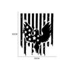 Truck Car Hood Wrap Decal Vinyl Sticker American Flag Bird Graphic Styling Decor
