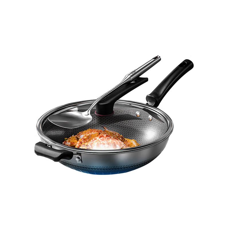 COOKER KING 316 Stainless Steel Multi-layer Wok with Lid