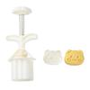 Bear Shape Moon Cake Press Molds Cookie Stamp Chinese MidAutumn Moon Cake Maker Decorating Tool for Making Cookie