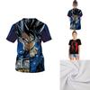 Stylish Men 3d T-shirts With Dragon Ball Z Fighting Super Saiyan Vegeta Print