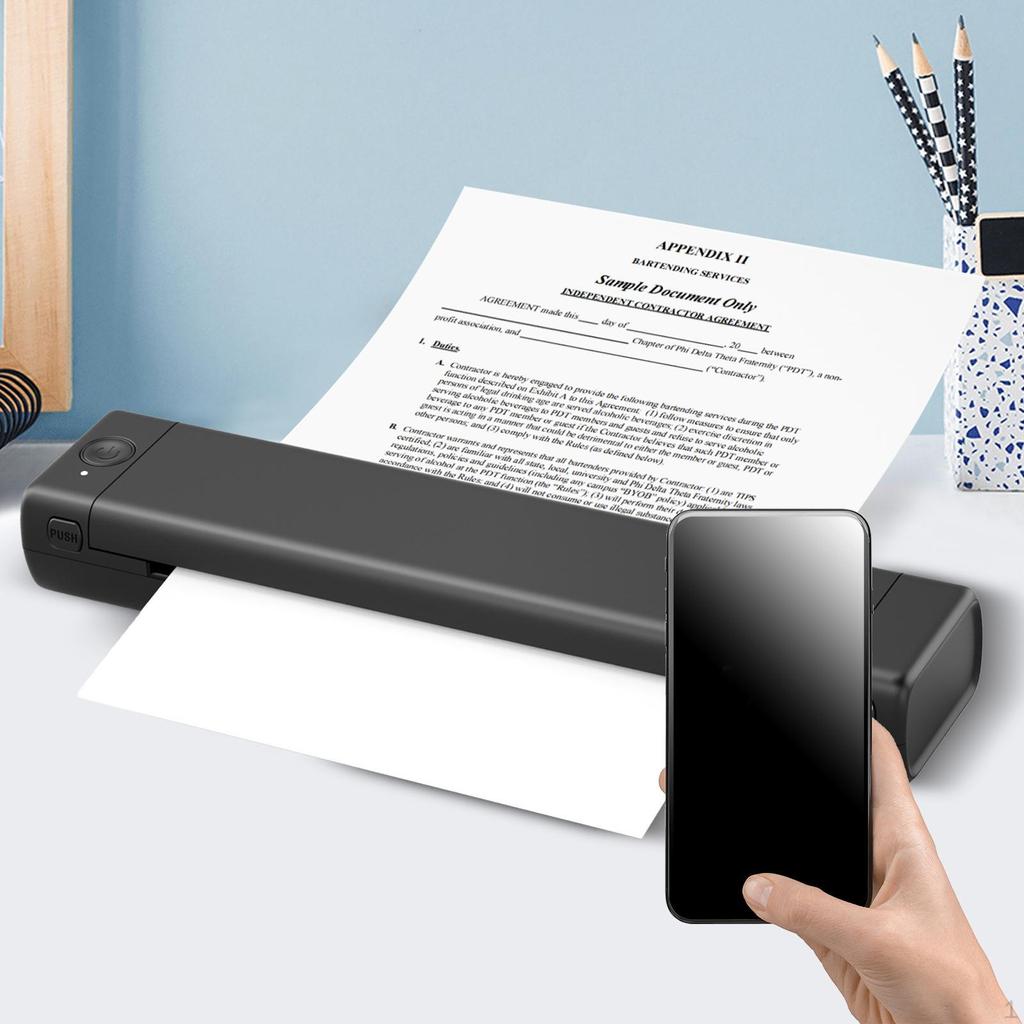 Thermal Printer 1 Set Convenient Portable for Office Business Documentation