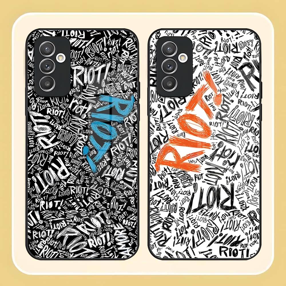 COOL Paramore Phone Case For Samsung S26 S24 Ultra S23 S22 S21 Fe S25 Plus A54 A34 A24 A53 A13 A16 Glass Cover
