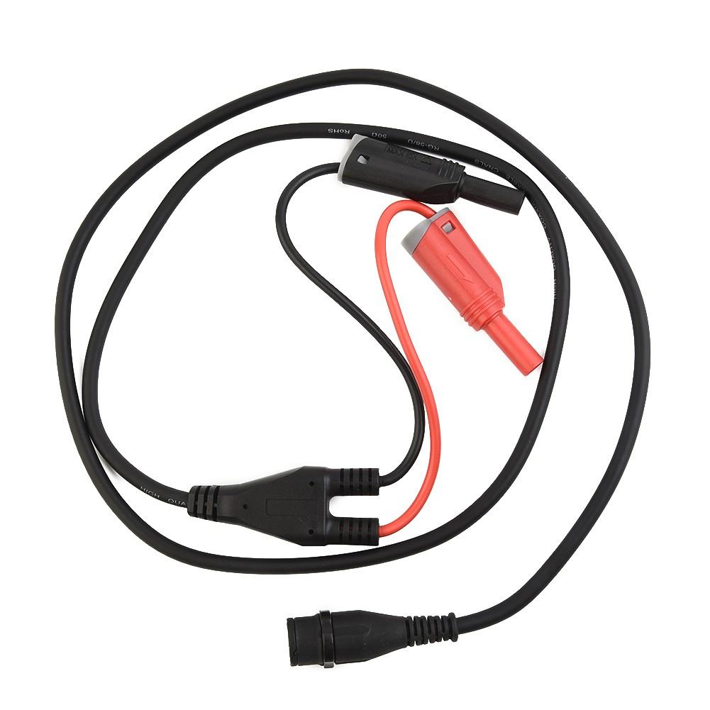 1PCS Stackable 4MM Banana Plug to BNC Male Test  Probe Cable 500V/5A