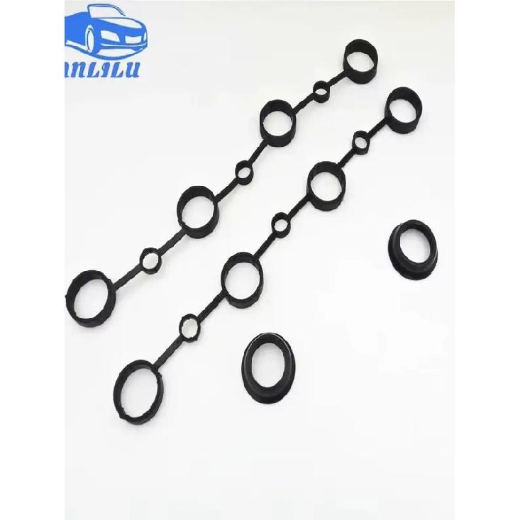 Suitable for Pors-che Cayenne 955 4.5L high quality left + right valve cover gasket kits 94810593103, 94810593205, 94810593300,