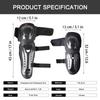 4pcs MTB Mountain Bike Knee Pads Riding Cycling Skating Ski Elbow Guard Motorcycle Motocross Protective Gear For Men Women