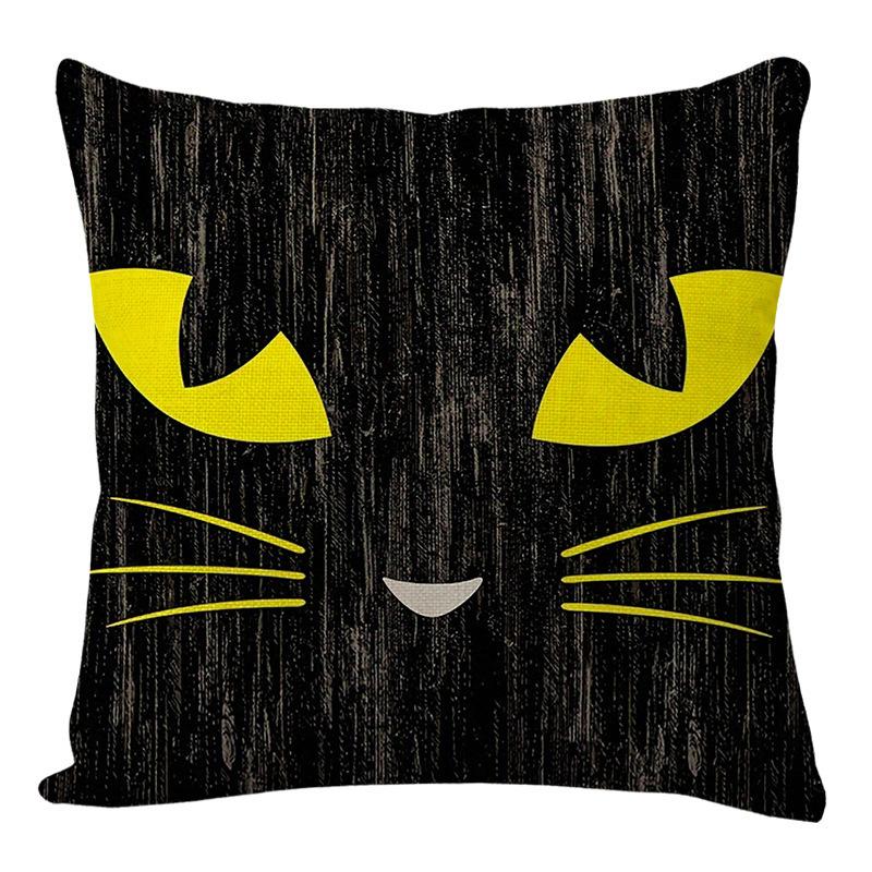 Halloween Funny Decorative Pillowcase Living Room Bedroom Sofa Bedside Car Cushion Cover