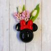 Wall-mounted Plant Pot - HALF MOON BAY - Minnie Mouse - Ceramic - Hand-painted - Official Disney Product