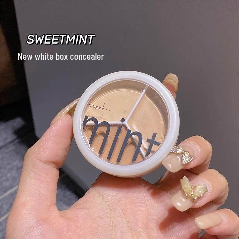

Sweetmint Unisex Three-Color Concealer for Blemishes, Dark Circles & Pores See packaging