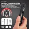 2Pcs Multifunctional Bicycle Tire Lever & Ratchet Wrench Repair Tool Set Nylon MTB Bike Tire Remover Cycling Pry Bar Repair Tool