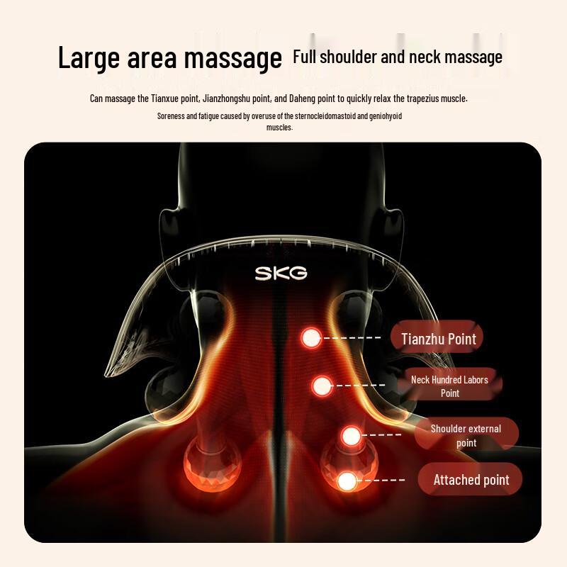 SKG H5-2 Crystal Diamond Neck and Shoulder Massager