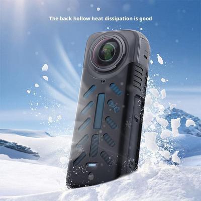 Lens Cover For Insta360 X5/X4 Lens Cap Silicone Lens Cover Insta360 Protective X4 For Insta360 A6C7