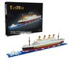 Titanic Pirate Ship Micro-Particle Building Blocks Puzzle Toy DIY 