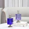 Crystal Glass Portable Soap Dispenser Modern Crystal Press Lotion Bottle Household Shampoo Empty Bottle Bathroom Accessories New