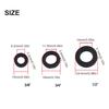 13PCS Mixed Tap Washers Rubber Grommet Bath Sink Basin Shower Seal Drip 3/8" 1/2" 3/4" O-Ring Gasket Seal Accessories