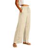 Women'S Sports Fitness Pants Casual Loose Elastic Jogging Pants Straight Wide Leg Pants Casual Pants Yoga Pants