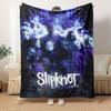 1pc Slipknot,Heavy Metal,Music Band Flannel Blanket  Lightweight Soft for All Seasons, Ideal for Couch, Office, Bed, Travel, Camping  Throw67