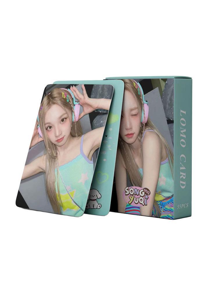Official (G)I-DLE Photo Card Set: Song Yuqi, Cho Miyeon, and Ye Shuhua Lomo Cards - Female Group Merchandise Album