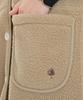 Narue Poodle Fleece Jumper Free Size Women's Skirt, Beige,
