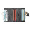 New Jeep Genuine Leather Small Card Holder Men's Light Gray 920040460