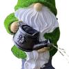 Faceless Dwarf  Resin Ornament Magic Garden Peace Gnome Holding Flower Crafts Stereoscopic Pixie Statue Outdoor Garden Decor