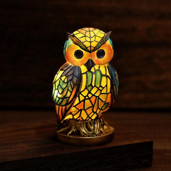 LED Night Light Soft Warm Glow Energy-Saving Battery Powered Animal Shaped Bedside Lamp Table Light Decor