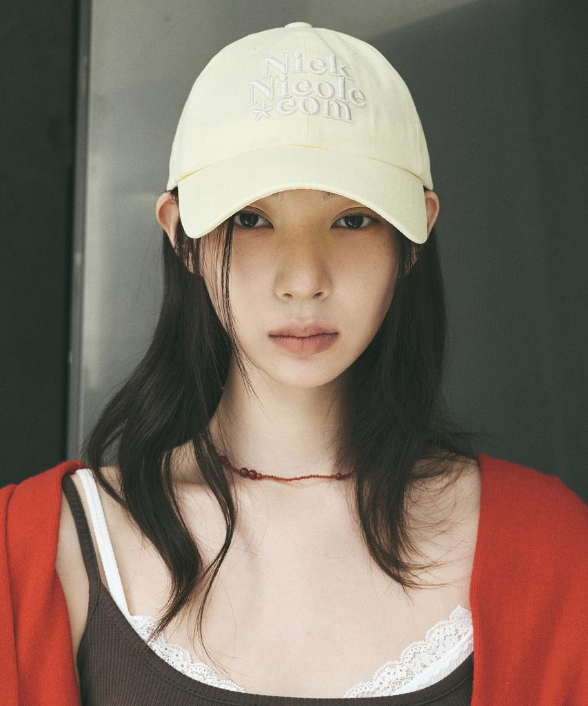 Nigaennikol Nn Dotcom Signature Ball Cap_Yellow Cream